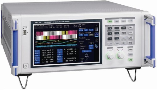 Analizator PW6001 HIOKI dokładność bazowa 0,02%, pasmo DC i od 0,1 Hz do 2 MHz, próbkowanie 5 MSa/s, analiza harmonicznych do 100. Oferuje Labimed Electronics