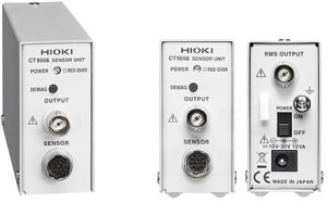 HIOKI CT9556 - moduł zasilania i wyprowadzania sygnału czujników i sond cęgowych HIOKI, 1 kanał, Uwy=2 V w.p., przewód z wtykiem ME15W