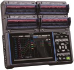 HIOKI LR8450-01 - logger - rejestrator danych pomiarowych z pamięcią, 120 kanałów, 7 modułów wtykanych i 7 bezprzewodowych pomiaru U, T, I, naprężeń, CAN